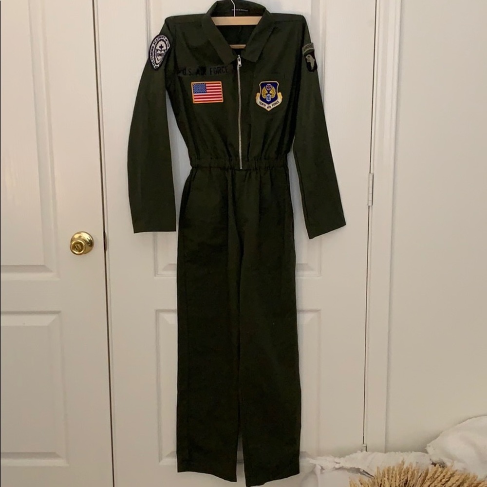 BRANDY MELVILLE Fight/Jumpsuit Army Green W/Patch
